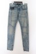 画像1: OVERDESIGN / パッチワークデニムスキニーパンツ 28 ライトインディゴ O-24-05-21-005-OV-pa-YM-ZT445 (1)