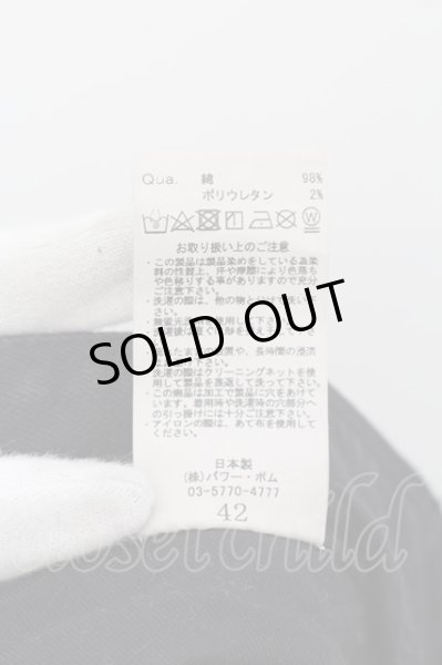 画像3: GOSTAR DE FUGA / 裾ZIPリメイクカラースキニーデニムパンツ 42 ブラック O-24-05-21-046-GO-pa-YM-ZT443 (3)