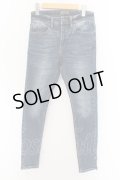 ZARA / 裾ZIPスキニーデニムパンツ EU36 インディゴ O-24-05-21-047-ZA-pa-YM-ZT443