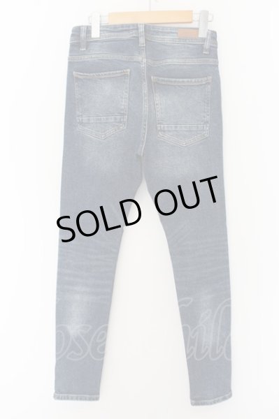 画像2: ZARA / 裾ZIPスキニーデニムパンツ EU36 インディゴ O-24-05-21-047-ZA-pa-YM-ZT443 (2)