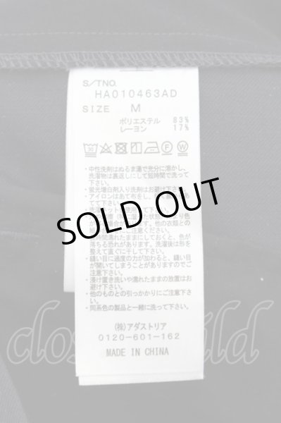 画像3: HARE / サイドストレートトラウザーパンツ M ブラック O-24-05-21-049-HA-pa-YM-ZT351 (3)