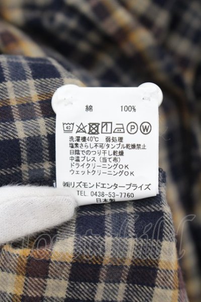 画像3: rovtski / オーバーサイズチェックシャツ F イエロー O-24-05-21-052-ro-sh-YM-ZT351 (3)