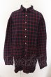 画像1: rovtski / オーバーサイズチェックシャツ F レッド O-24-05-21-053-ro-sh-YM-ZT024 (1)
