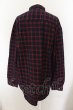 画像2: rovtski / オーバーサイズチェックシャツ F レッド O-24-05-21-053-ro-sh-YM-ZT024 (2)