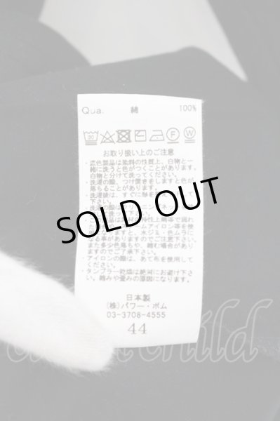 画像3: GOSTAR DE FUGA / ベア天竺無地タートルネックTee 44 ブラック O-24-05-21-054-GO-to-YM-ZT351 (3)