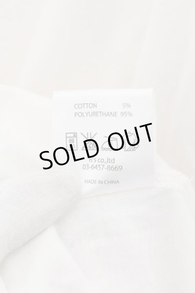 画像3: JURY BLACK / 蛇腹袖レイヤードロングTシャツ  ホワイト O-24-05-21-055-JU-ts-YM-OS (3)