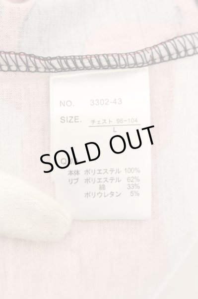 画像3: CavariA / 迷彩切替Tシャツ 46 ブラックxレッド O-24-05-21-059-Ca-ts-YM-ZT340 (3)