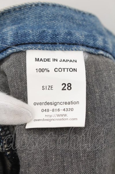 画像3: OVERDESIGN / ユーズドスキニーデニムパンツ 28 ライトインディゴ O-24-05-21-006-OV-pa-YM-ZT024 (3)