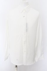 HARE / ポリ地レギュラーカラーシャツ S ホワイト O-24-05-21-063-HA-sh-YM-OS