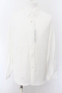 HARE / ポリ地レギュラーカラーシャツ S ホワイト O-24-05-21-063-HA-sh-YM-OS