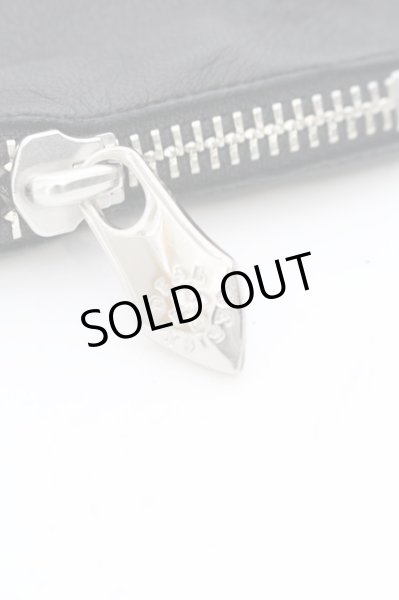 画像4: DEAL DESIGN / キングゲートサイドZIPレザーグローブ  ブラックｘシルバー O-24-05-21-080-DE-za-YM-ZT-ML001 (4)