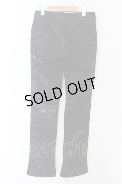 画像2: CIVARIZE / コーティングストレッチシューカットパンツ 42 ブラック O-24-05-21-013-CI-pa-YM-OS (2)