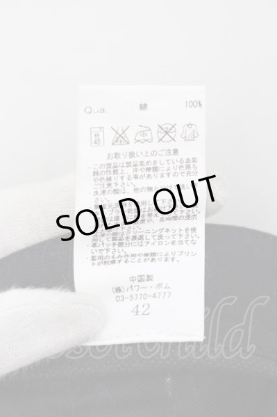 画像3: FUGA / パールバインダー吹付けカーゴパンツ 42 ブラック O-24-05-21-014-FU-pa-YM-OS (3)