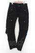 画像1: CIVARIZE / バナナシルエットコードカーゴパンツ 44 ブラック O-24-05-21-016-CI-pa-YM-ZT185 (1)