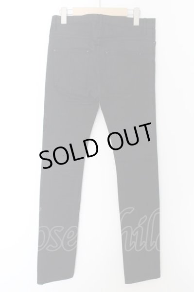 画像2: QL MansionMaker / ストレッチスキニーデニムパンツ  ブラック O-24-05-21-021-QL-pa-YM-ZT351 (2)