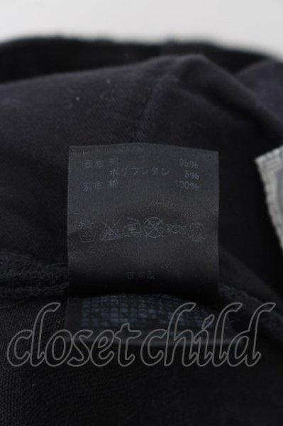 画像3: QL MansionMaker / リペアパッチデニムパンツ  ブラック O-24-05-21-022-QL-pa-YM-ZT185 (3)