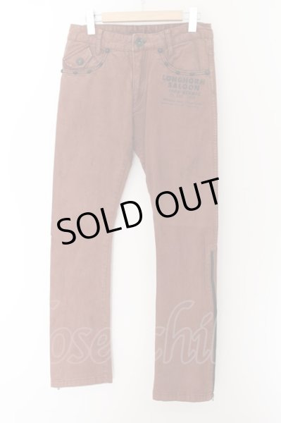 画像1: 14th Addiction / LONGHORN SALOON　ストレッチデニムパンツ 1 レンガ O-24-05-21-025-14-pa-YM-ZT198 (1)