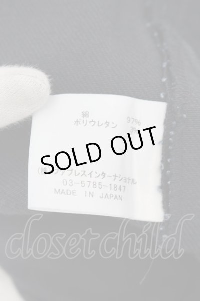 画像3: GalaabenD / 裾ZIPバイカースキニーデニムパンツ ｓ ネイビー O-24-05-23-036-Ga-pa-YM-ZT336 (3)