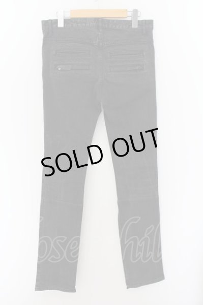 画像2: QL MansionMaker / ZIPデザインストレッチデニムパンツ 46 グレー O-24-05-23-041-QL-pa-YM-ZT341 (2)
