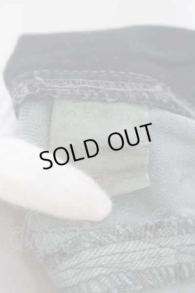 画像3: CIVARIZE / コーティングカーゴパンツ 42 ブラックｘブルー O-24-05-23-042-CI-pa-YM-OS (3)