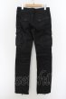 画像2: CIVARIZE / 顔料加工ジップカーゴパンツ 42 ブラック O-24-05-23-044-CI-pa-YM-ZT341 (2)