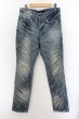 画像1: CIVARIZE / 汚しヒゲ加工デニムパンツ 42 インディゴ O-24-05-23-045-CI-pa-YM-ZT343 (1)