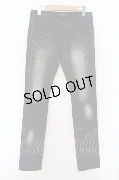 画像1: CIVARIZE / Shell ストレッチスキニーデニムパンツ 42 ブラック O-24-05-23-047-CI-pa-YM-ZT341 (1)
