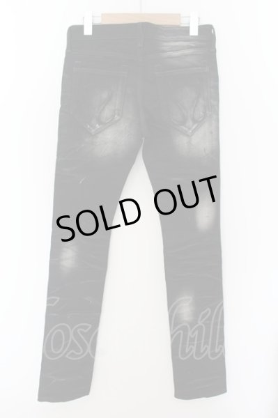 画像2: CIVARIZE / Shell ストレッチスキニーデニムパンツ 42 ブラック O-24-05-23-047-CI-pa-YM-ZT341 (2)