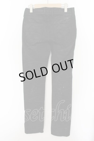 画像2: CIVARIZE / Muss コーティングパンツ 42 ブラック O-24-05-23-048-CI-pa-YM-ZT341 (2)