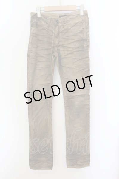 画像1: CIVARIZE / Rhapsody Paint加工チノパンツ 42 ブラウン O-24-05-23-051-CI-pa-YM-ZT341 (1)