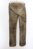 画像2: CIVARIZE / Rhapsody Paint加工チノパンツ 42 ブラウン O-24-05-23-051-CI-pa-YM-ZT341 (2)