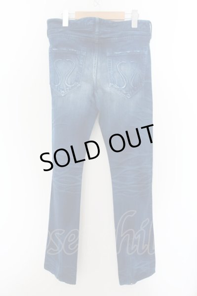 画像2: CIVARIZE / カラー加工裾ZIPデニムパンツ 42 ブルー O-24-05-23-052-CI-pa-YM-OS (2)