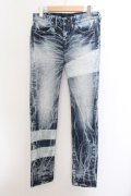 【WINTERセール】CIVARIZE / ラインストレッチスキニーデニムパンツ 42 ライトインディゴ O-24-05-23-054-CI-pa-YM-ZT341