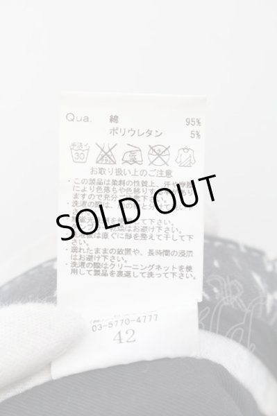 画像3: CIVARIZE / Floral総柄スキニーパンツ 42 アイボリーｘブラック O-24-05-23-055-CI-pa-YM-ZT343 (3)