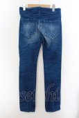 画像2: 【WINTERセール】CIVARIZE / カラー加工裾ZIPデニムパンツ 42 ブルー O-24-05-23-056-CI-pa-YM-ZT343 (2)