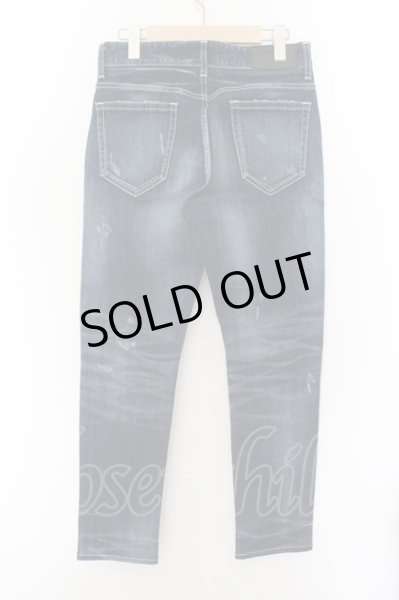 画像2: Black by VANQUISH / ストレッチリペアデニムパンツ 28 インディゴ O-24-05-23-058-Bl-pa-YM-ZT343 (2)