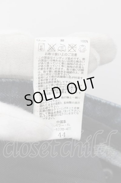 画像3: CIVARIZE / ヒゲ加工デニムパンツ 44 インディゴ O-24-05-23-063-CI-pa-YM-ZT343 (3)