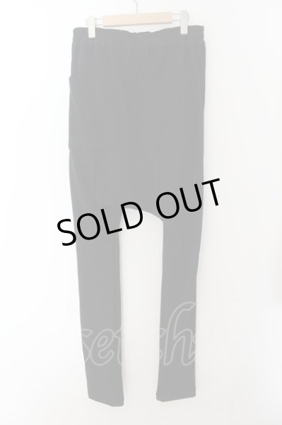 画像2: A.F ARTEFACT / THIN-DROP SWEATER SARROUEL SKINNY パンツ 3 ブラック O-24-05-23-072-A.-pa-YM-ZT335 (2)