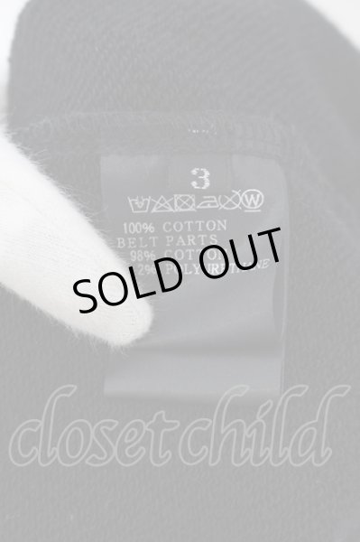 画像3: A.F ARTEFACT / THIN-DROP SWEATER SARROUEL SKINNY パンツ 3 ブラック O-24-05-23-072-A.-pa-YM-ZT335 (3)