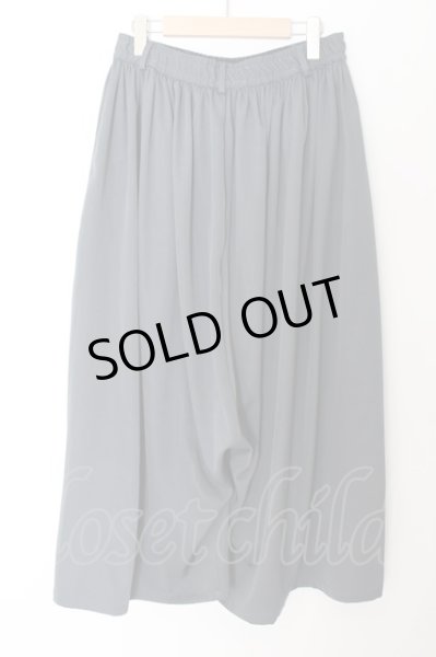 画像2: NO ID. / ギャザーバギートラウザーズパンツ 1 グレー O-24-05-23-073-NO-pa-YM-ZT335 (2)