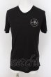 画像1: Roen / ラウンドスタッズスカルストレッチTシャツ 46 ブラック O-24-05-23-006-Ro-ts-YM-ZT342 (1)