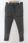 【WINTERセール】CAMBIO / ボンディングジャージースキニーシルエットパンツ M グレー O-24-05-23-011-CA-pa-YM-ZT337