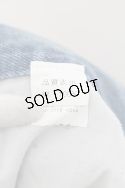 画像3: ATTI / ペインティングダメージルーズデニムパンツ M ライトインディゴ O-24-05-23-026-BE-pa-YM-ZT338 (3)