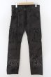 画像1: CIVARIZE / ポインテッドレザームラ染めカーゴパンツ 42 グレー O-24-05-23-030-CI-pa-YM-ZT-ML004 (1)