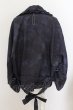 画像7: KIDILL / FRILL JACKET/NAVY BLUE-OVER DYE フリルジャケット F ネイビー O-24-05-26-002-KI-ou-YM-ZT140 (7)