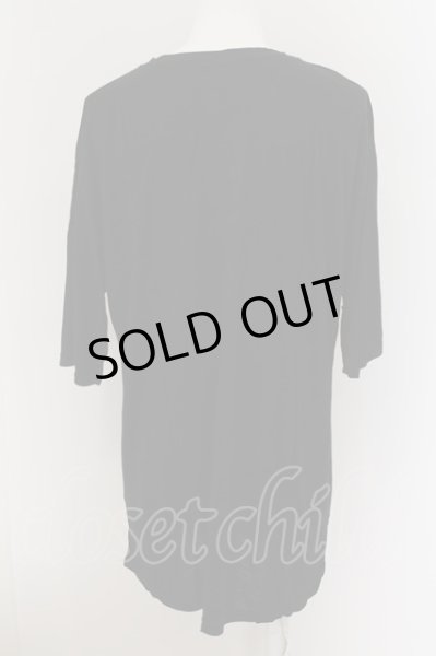 画像2: unrelaxing / PARISプリントオーバーサイズTシャツ F ブラック O-24-05-26-033-un-to-YM-OS (2)