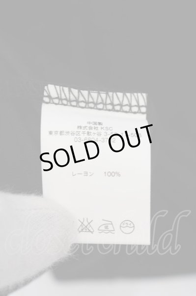 画像3: unrelaxing / ジオメトリックプリントオーバーサイズTシャツ F ブラック O-24-05-26-035-un-to-YM-ZT197 (3)