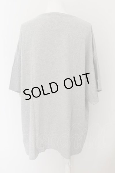 画像2: unrelaxing / オーバーサイズTシャツ L グレー O-24-05-26-040-un-to-YM-ZT198 (2)