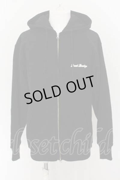 画像2: DEAL DESIGN / GLフォレストジップパーカー L ブラック O-24-05-26-003-DE-to-YM-ZT236 (2)