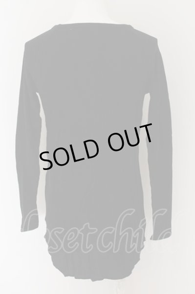 画像3: unrelaxing / ロングサーマルカットソー M ブラック O-24-05-26-046-un-to-YM-ZT187 (3)